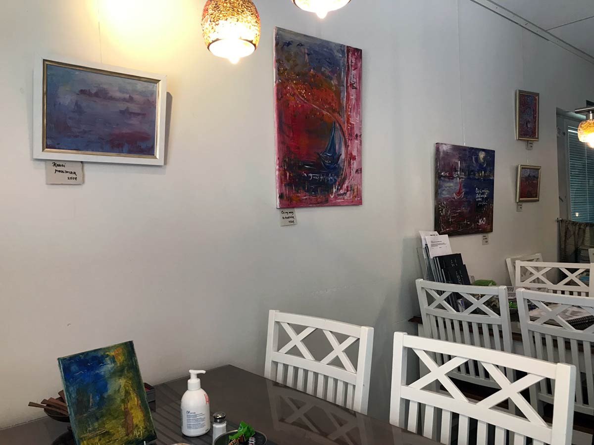 Taidegalleria Kangasniemi Lounas ja Leipä