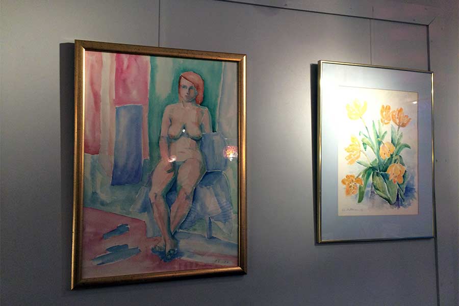 Kahvila ja taidegalleria Lounas ja Leipä.