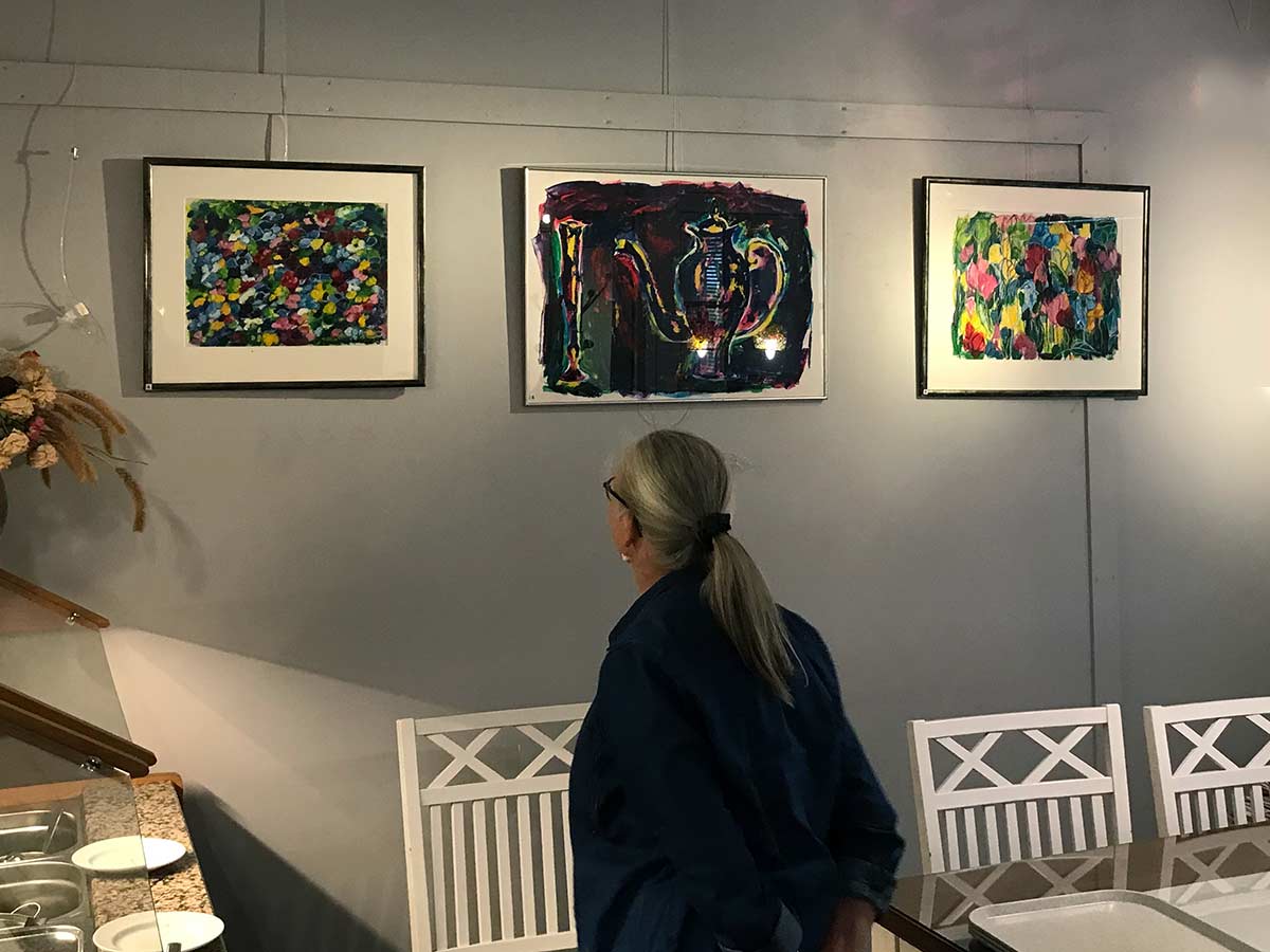 Taidegalleria Kangasniemi Lounas ja Leipä: Irja Sokka - Kesäkimara - 1.8-30.9-2023