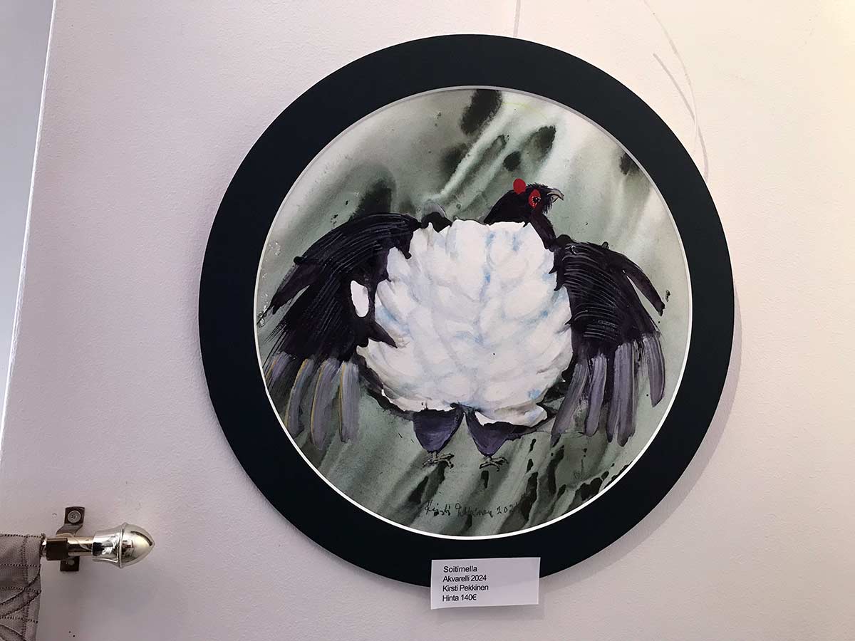 Taidegalleria Kangasniemi Lounas ja Leipä - Kirsti Pekkisen Taidenäytely 3-30.9-2024lleja - 1.10-31.12-2023