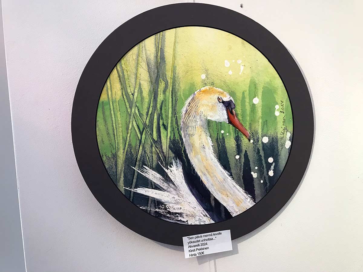 Taidegalleria Kangasniemi Lounas ja Leipä - Kirsti Pekkisen Taidenäytely 3-30.9-2024lleja - 1.10-31.12-2023