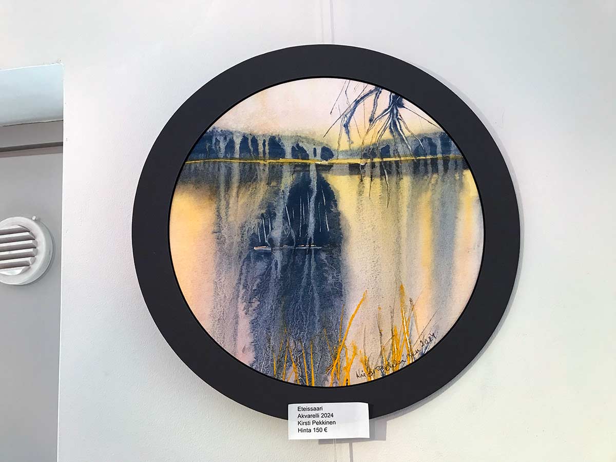 Taidegalleria Kangasniemi Lounas ja Leipä - Kirsti Pekkisen Taidenäytely 3-30.9-2024lleja - 1.10-31.12-2023