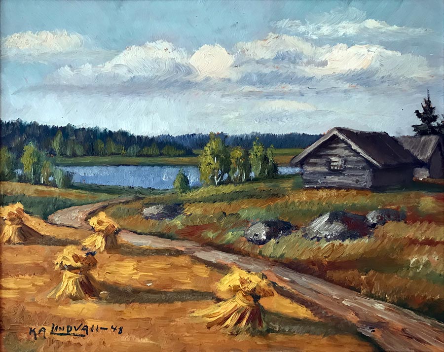 Taidegalleria Kangasniemi Lounas ja Leipä.