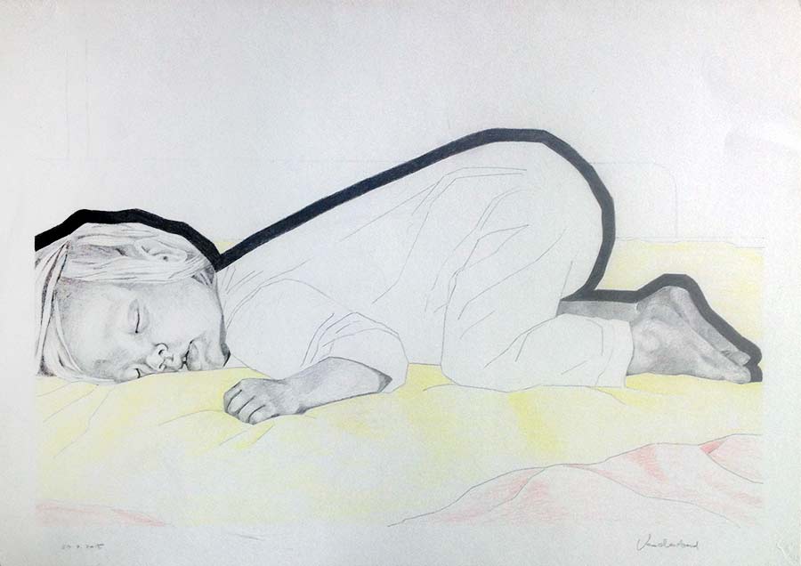 Taidegalleria Kangasniemi Lounas ja Leipä Vera den Arend 1. - 30.8.2015
