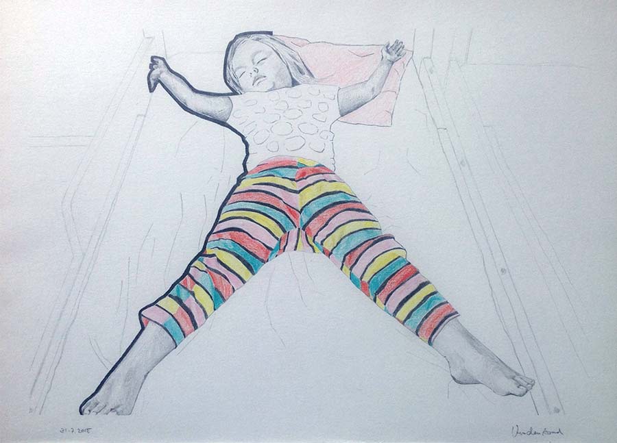 Taidegalleria Kangasniemi Lounas ja Leipä Vera den Arend 1. - 30.8.2015
