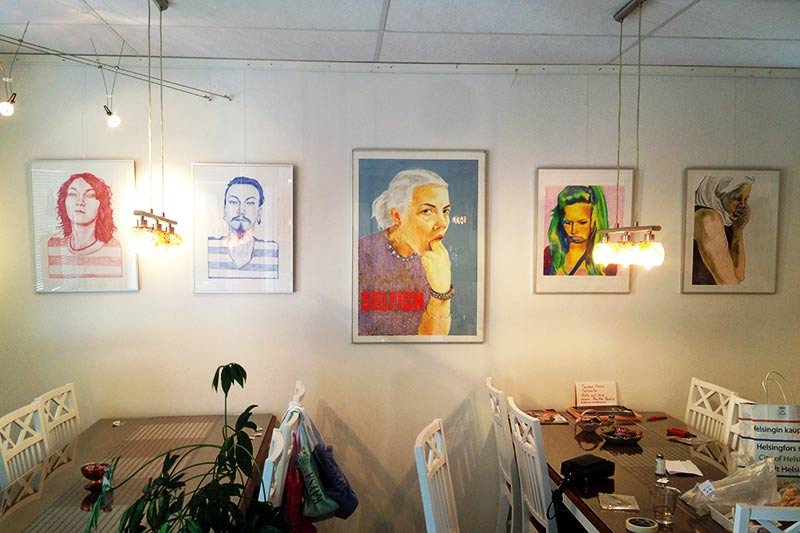 Taidegalleria Kangasniemi Lounas ja Leipä